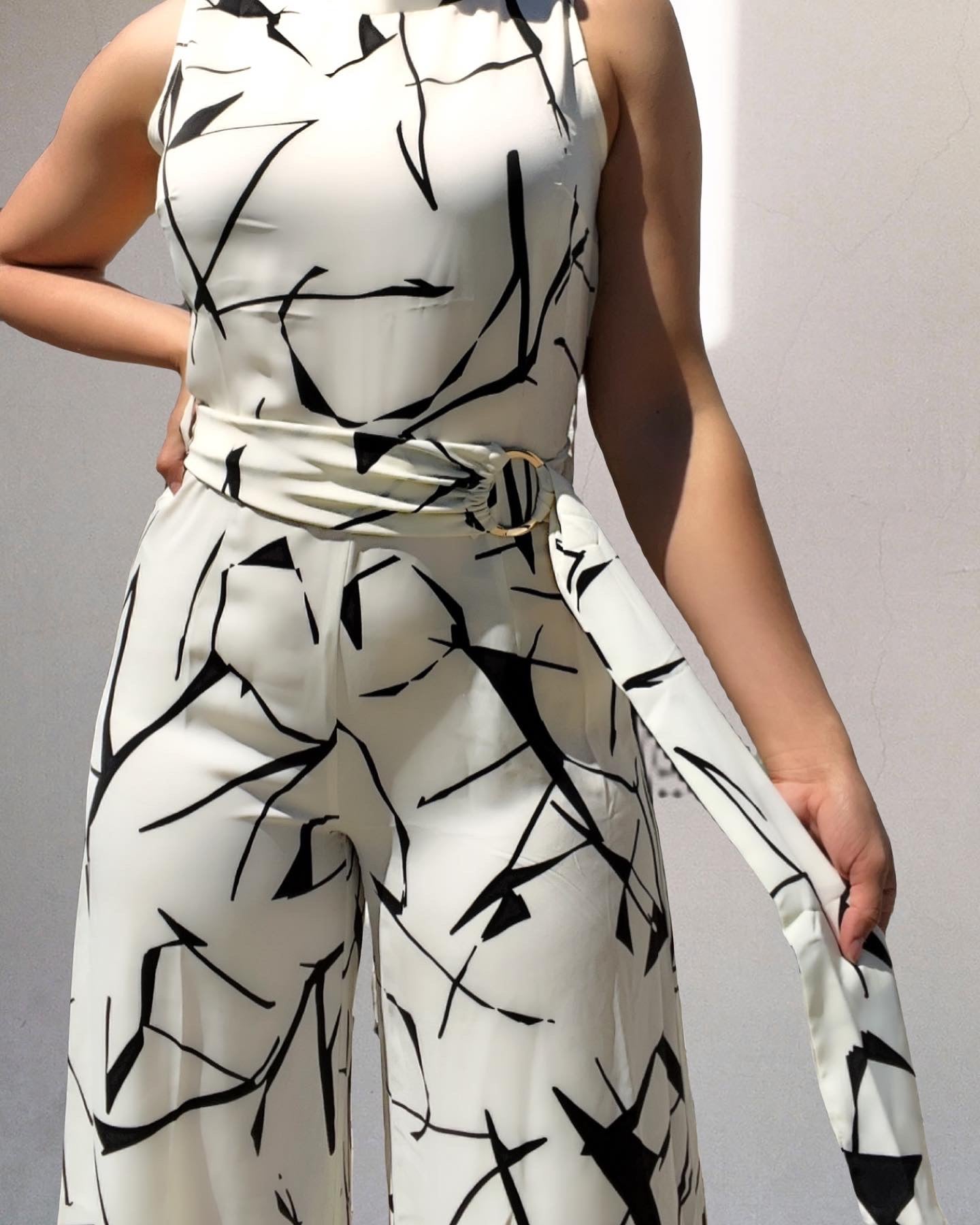 Gallery Ivory Jumpsuit